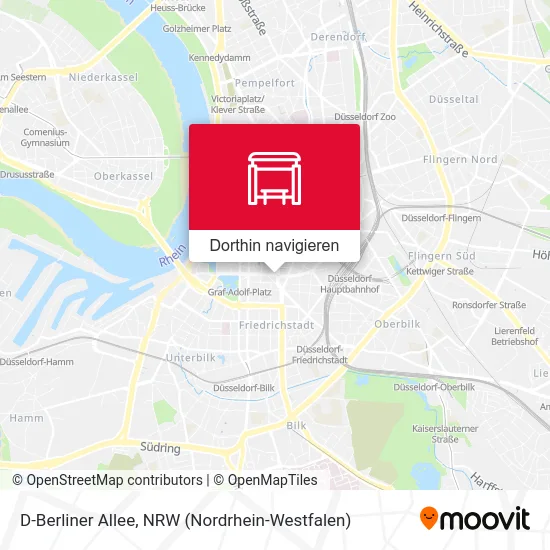 D-Berliner Allee Karte