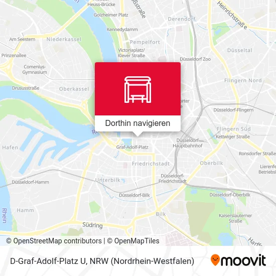 D-Graf-Adolf-Platz U Karte