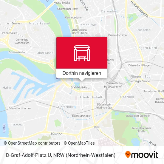 D-Graf-Adolf-Platz U Karte