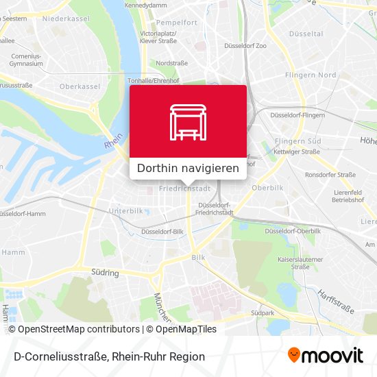 D-Corneliusstraße Karte