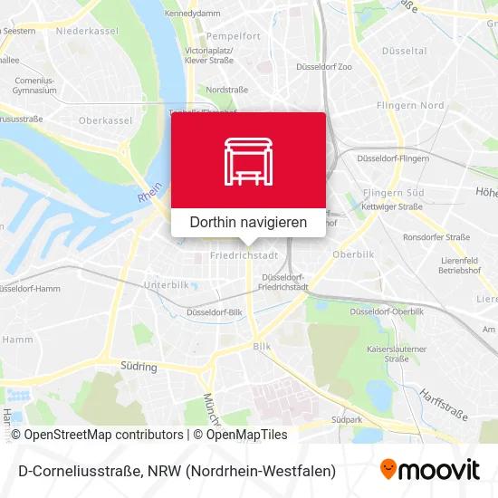 D-Corneliusstraße Karte