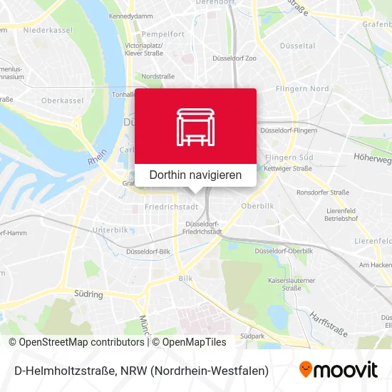 D-Helmholtzstraße Karte