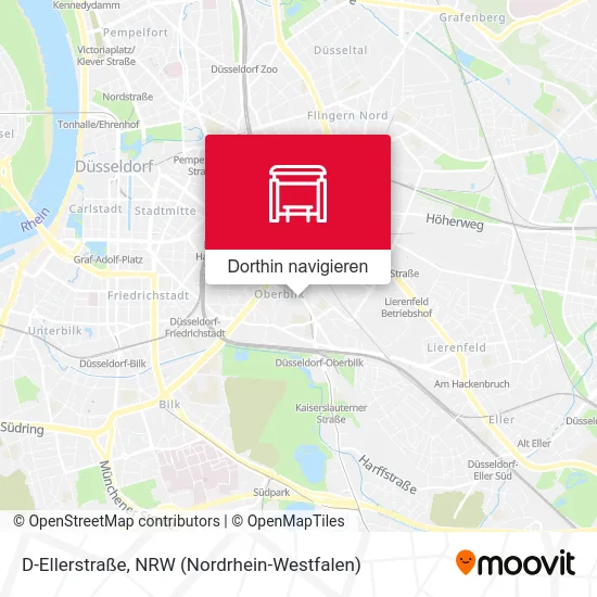 D-Ellerstraße Karte