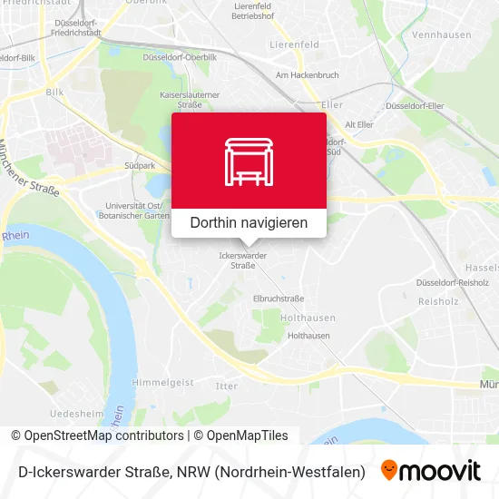 D-Ickerswarder Straße Karte
