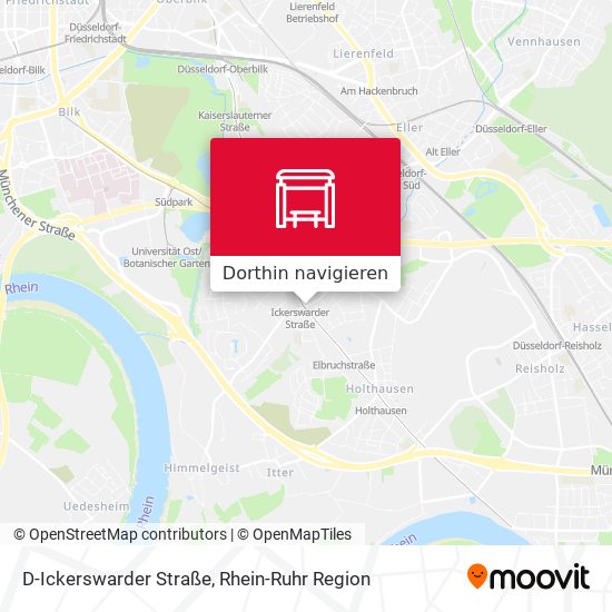 D-Ickerswarder Straße Karte