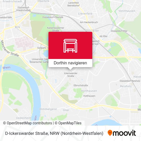 D-Ickerswarder Straße Karte