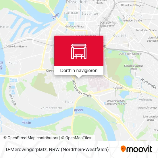 D-Merowingerplatz Karte