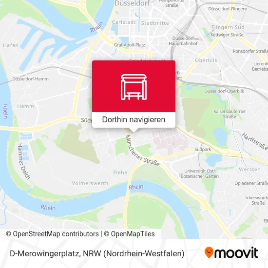D-Merowingerplatz Karte