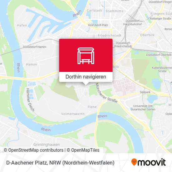 D-Aachener Platz Karte