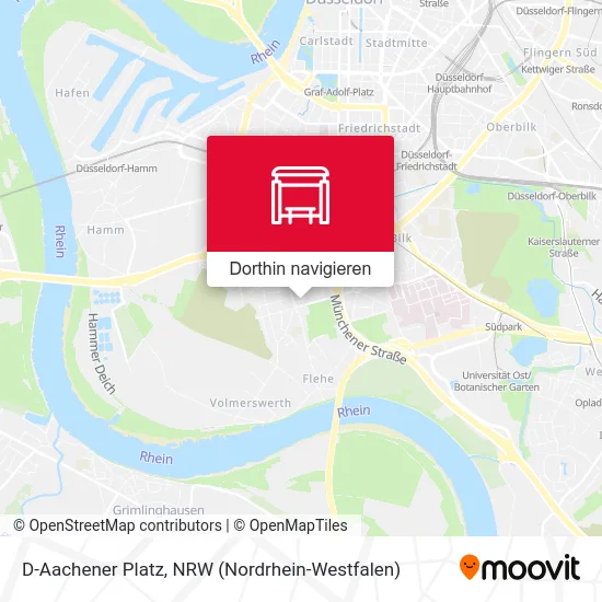 D-Aachener Platz Karte