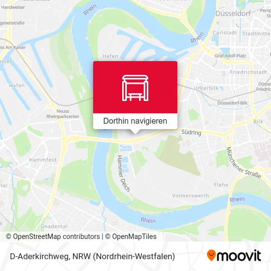 D-Aderkirchweg Karte