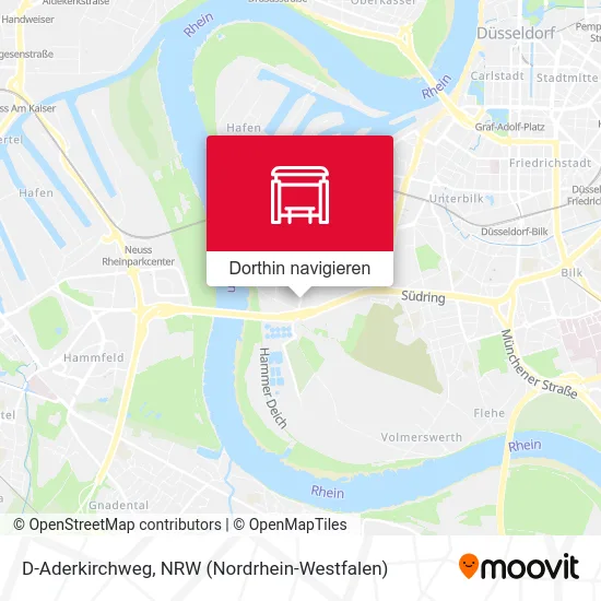 D-Aderkirchweg Karte