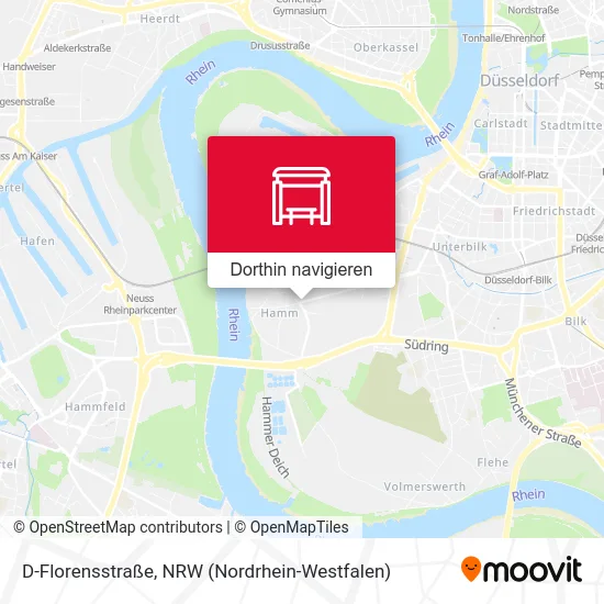 D-Florensstraße Karte