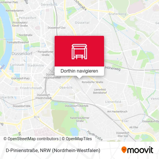D-Pinienstraße Karte