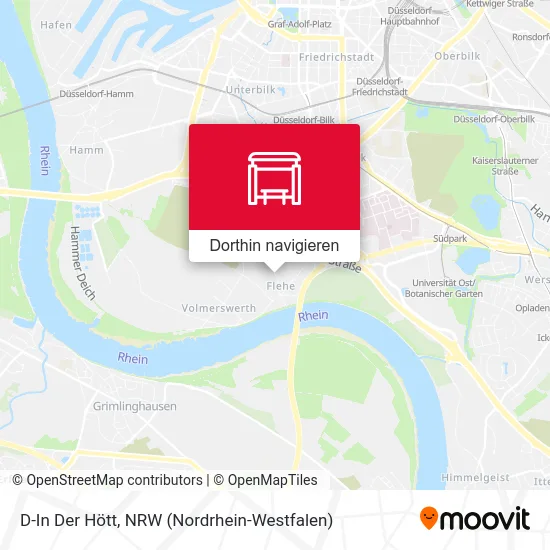 D-In Der Hött Karte