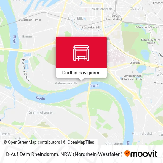 D-Auf Dem Rheindamm Karte