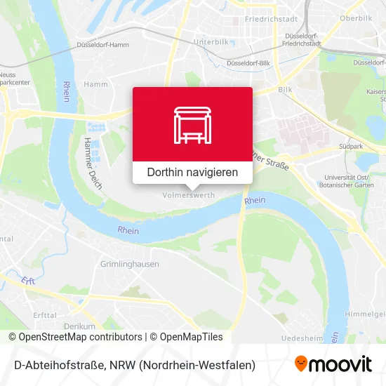 D-Abteihofstraße Karte