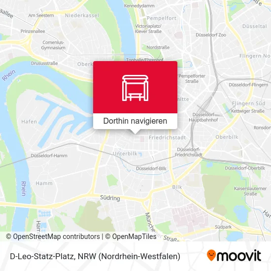 D-Leo-Statz-Platz Karte