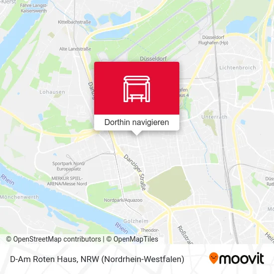 D-Am Roten Haus Karte