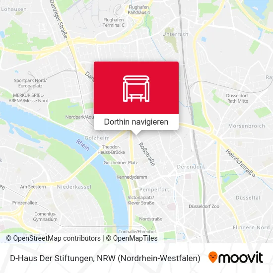 D-Haus Der Stiftungen Karte