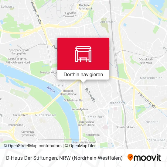 D-Haus Der Stiftungen Karte