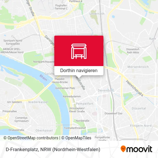 D-Frankenplatz Karte