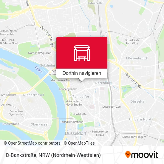 D-Bankstraße Karte