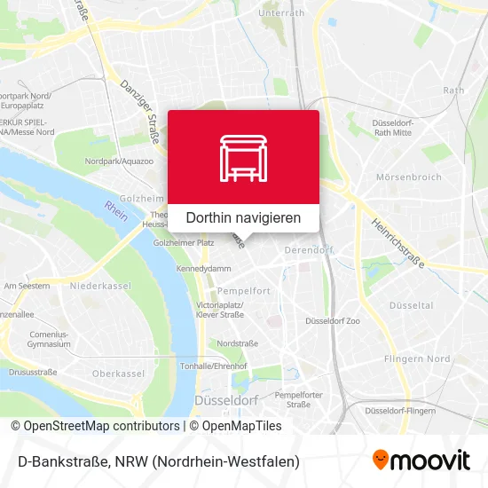 D-Bankstraße Karte