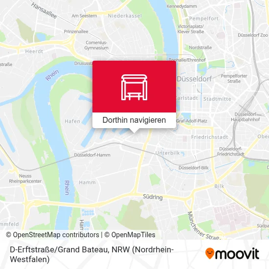 D-Erftstraße/Grand Bateau Karte