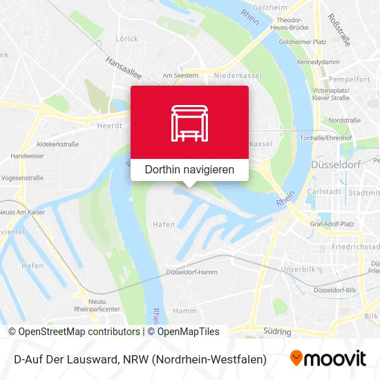 D-Auf Der Lausward Karte