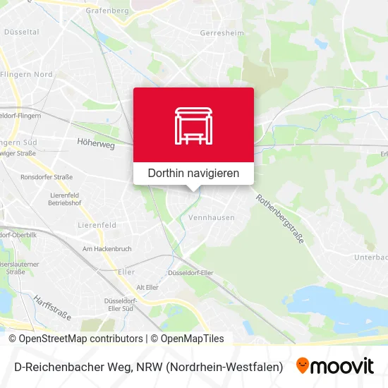 D-Reichenbacher Weg Karte