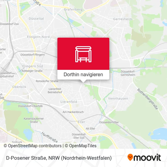 D-Posener Straße Karte