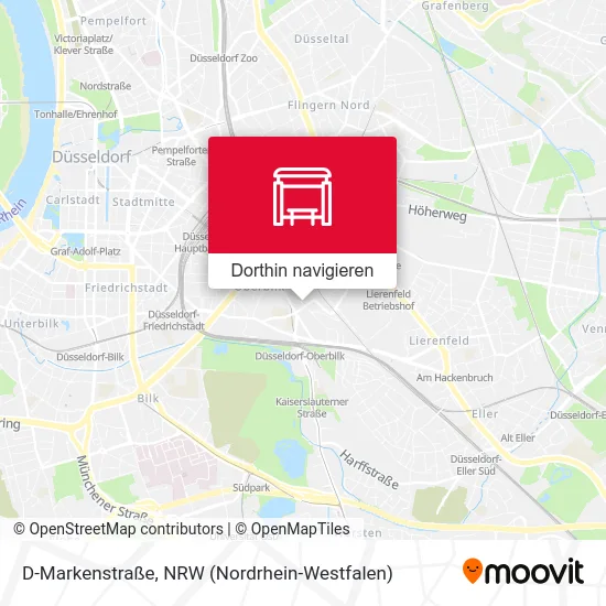 D-Markenstraße Karte