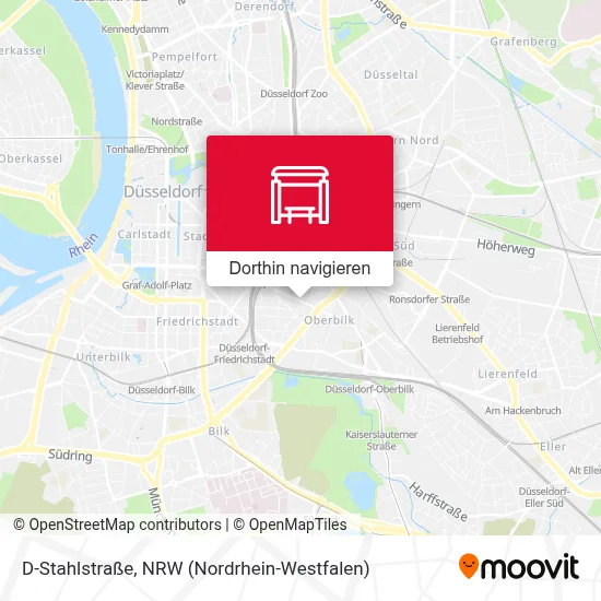 D-Stahlstraße Karte