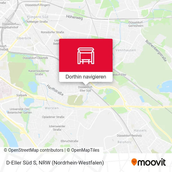 D-Eller Süd S Karte