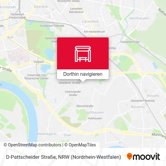 D-Pattscheider Straße Karte