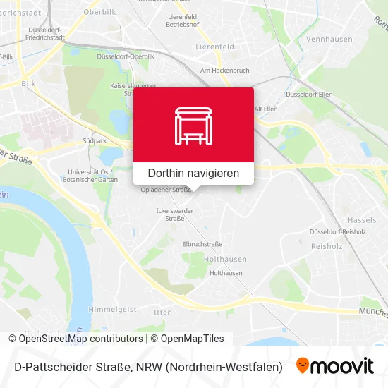 D-Pattscheider Straße Karte