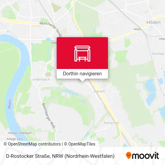 D-Rostocker Straße Karte