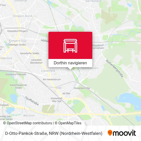 D-Otto-Pankok-Straße Karte