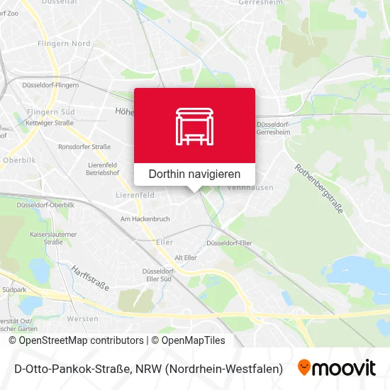 D-Otto-Pankok-Straße Karte
