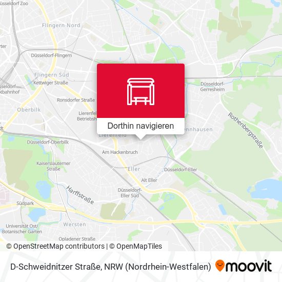 D-Schweidnitzer Straße Karte