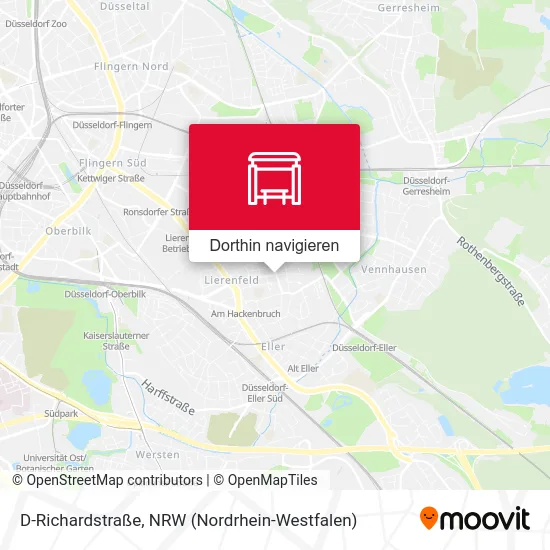 D-Richardstraße Karte
