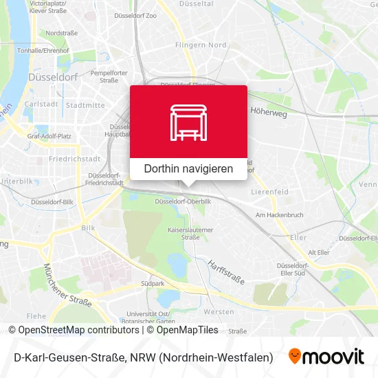 D-Karl-Geusen-Straße Karte