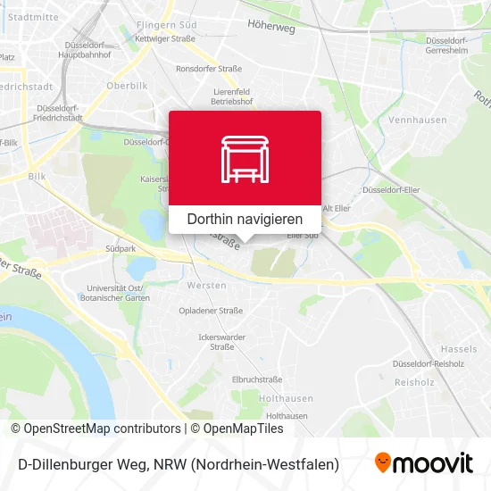 D-Dillenburger Weg Karte