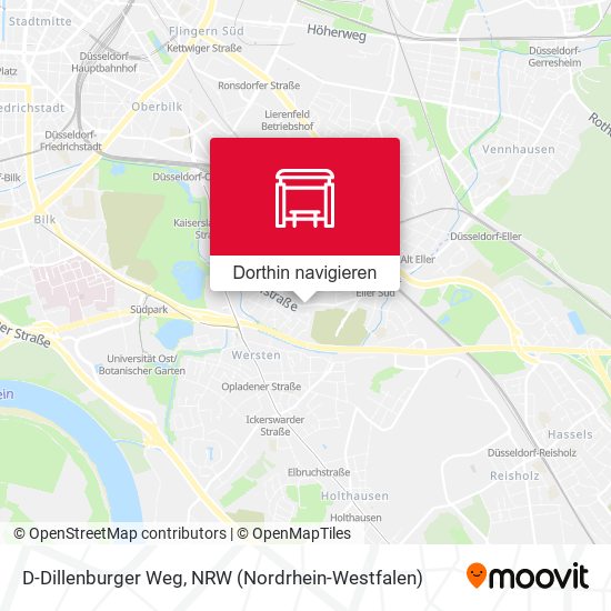 D-Dillenburger Weg Karte