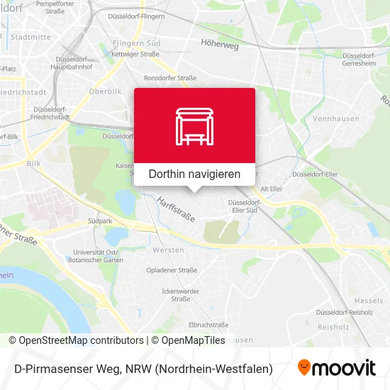 D-Pirmasenser Weg Karte