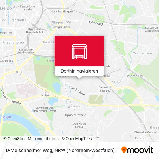 D-Meisenheimer Weg Karte