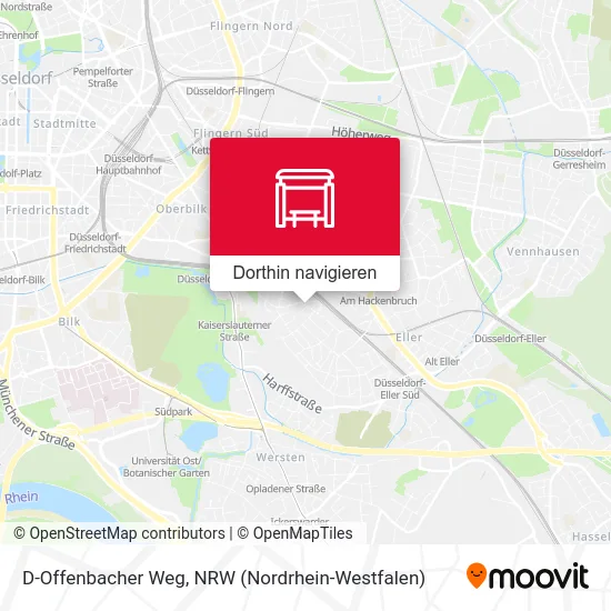 D-Offenbacher Weg Karte