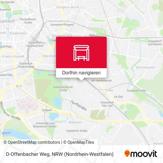 D-Offenbacher Weg Karte