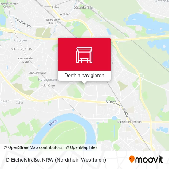 D-Eichelstraße Karte